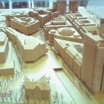 Modell vom Potsdamer Platz