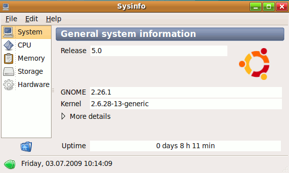 sysinfo